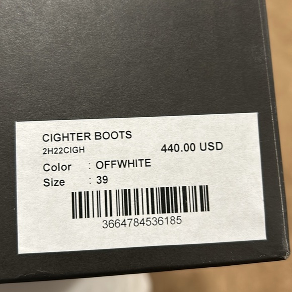 ba&sh x Something Navy off white cighter boots. Size 39. Brand new in box - Picture 7 of 9